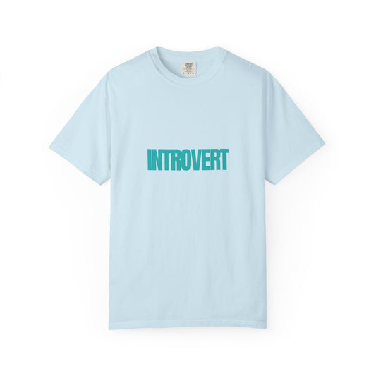 Introvert Energy Tee — Luxury Back Graphic Streetwear