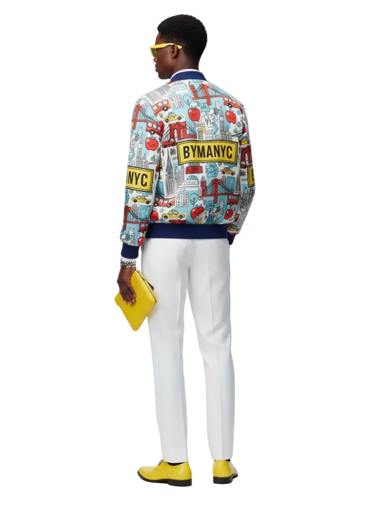 Men’s Greenwich Statement Bomber Jacket – House of Garmr