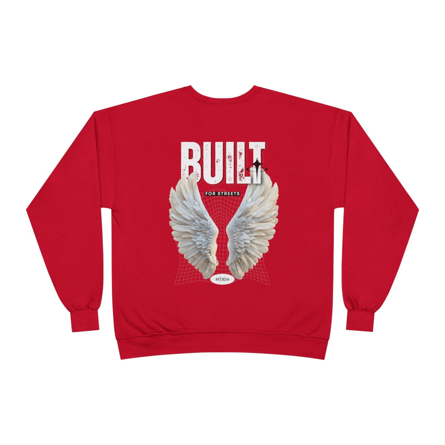Built Angel Wings Crewneck