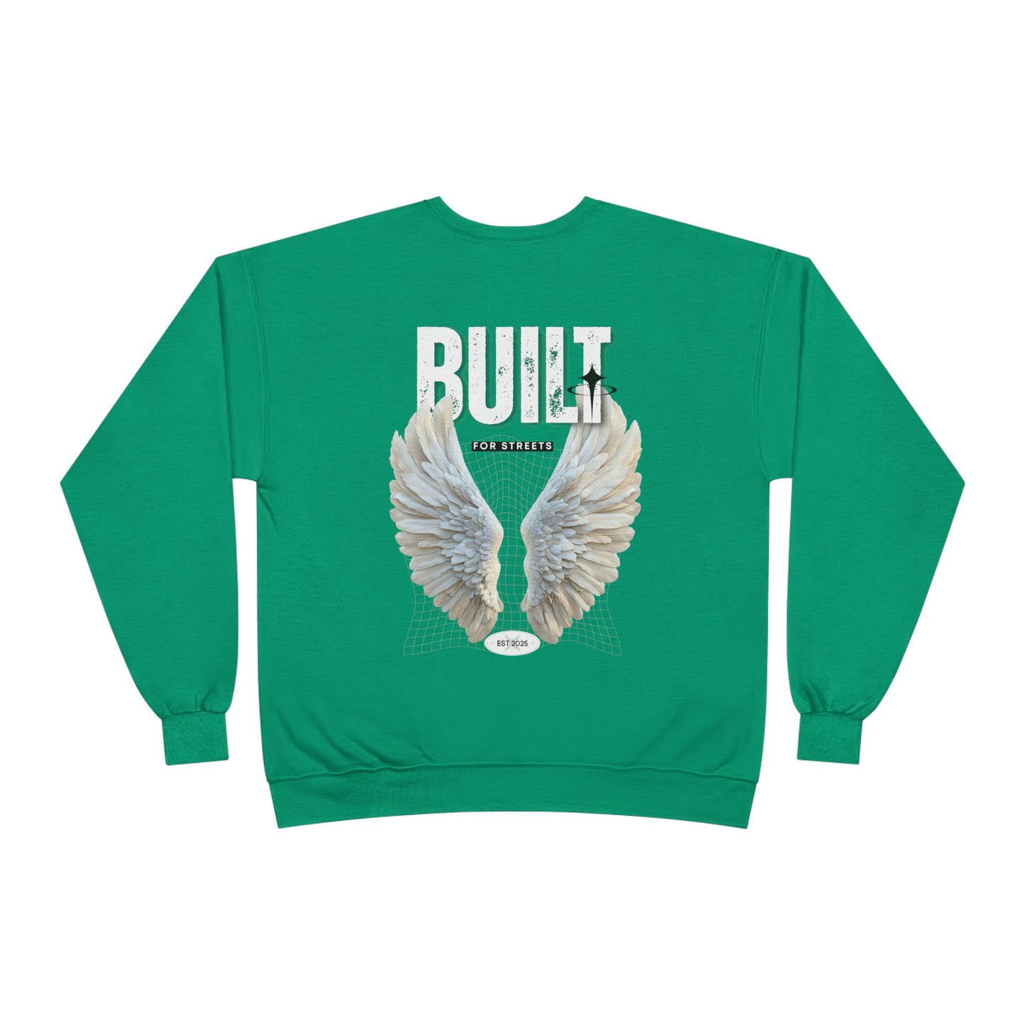 Built Angel Wings Crewneck