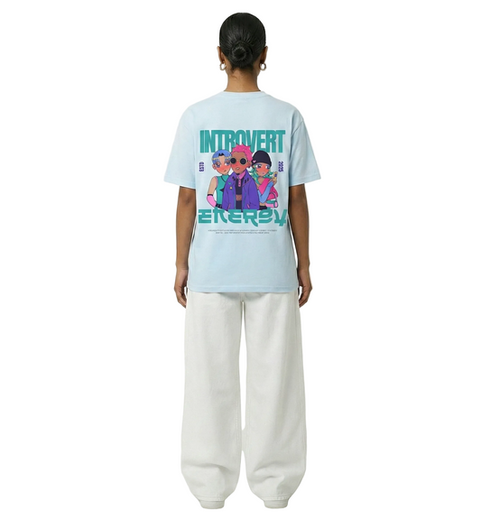 Introvert Energy Tee — Luxury Back Graphic Streetwear