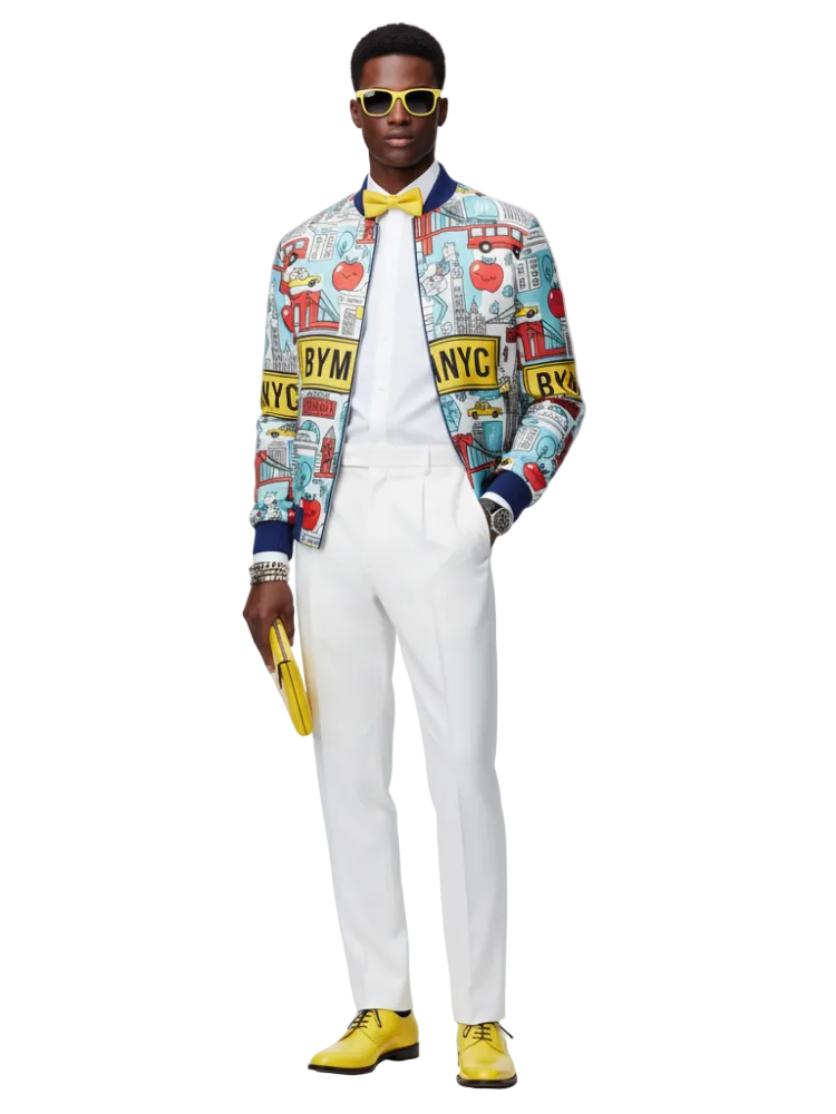 Men’s Greenwich Statement Bomber Jacket – House of Garmr